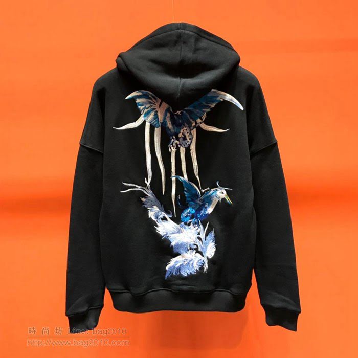 Givenchy男裝 紀梵希19/20FW新款 最高品質 重工刺繡連帽衛衣 男士秋季新款單品  tzy2295